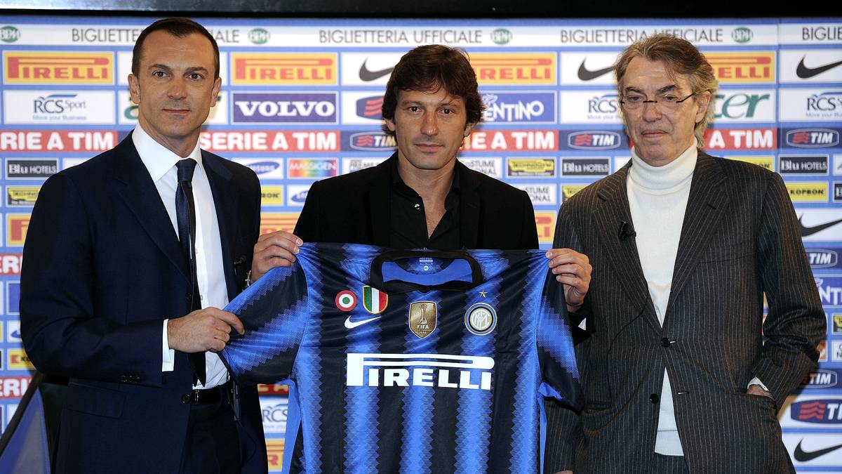 PLATZ 10: MARCO BRANCA (links im Bild, Udinese Calcio) - bei einem 4:0-Sieg gegen seinen Ex-Klub AC Florenz traf der spätere Technische Direktor von Inter Mailand 1992/93 bereits nach 9,1 Sekunden für Udinese - das zweitschnellste Tor in der Serie A aller Zeiten