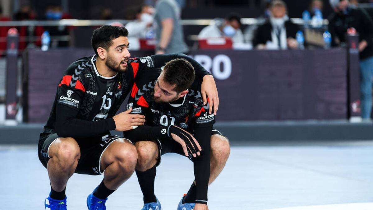Bei Ägypten um Ahmed Hesham und Mohammad Sanad war nach dem bitteren WM-Aus Trauer angesagt