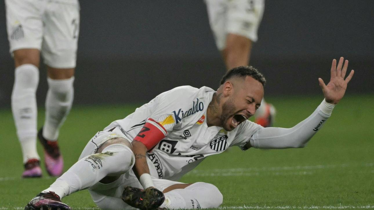 Schon wieder verletzt: Neymar