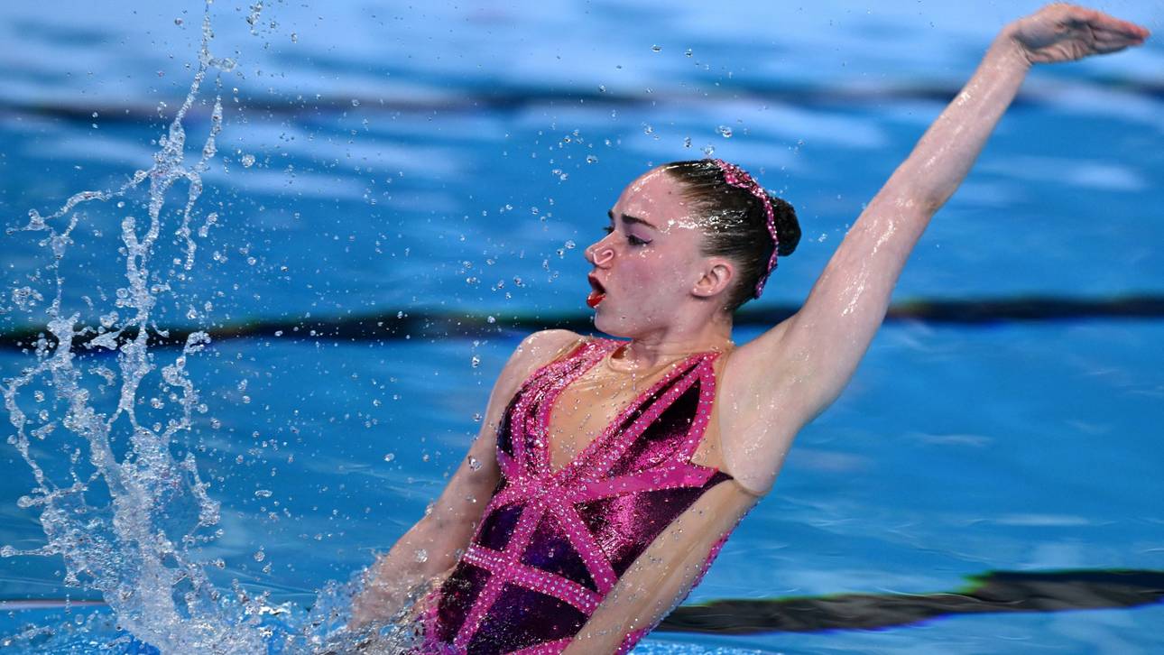 Synchronschwimmerin Bleyer wieder Fünfte