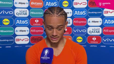 Nach dem Unentschieden zwischen der Niederlande und Frankreich bei der UEFA EURO 2024 spricht RB-Star Xavi Simons über die Kritik an seiner Person. 