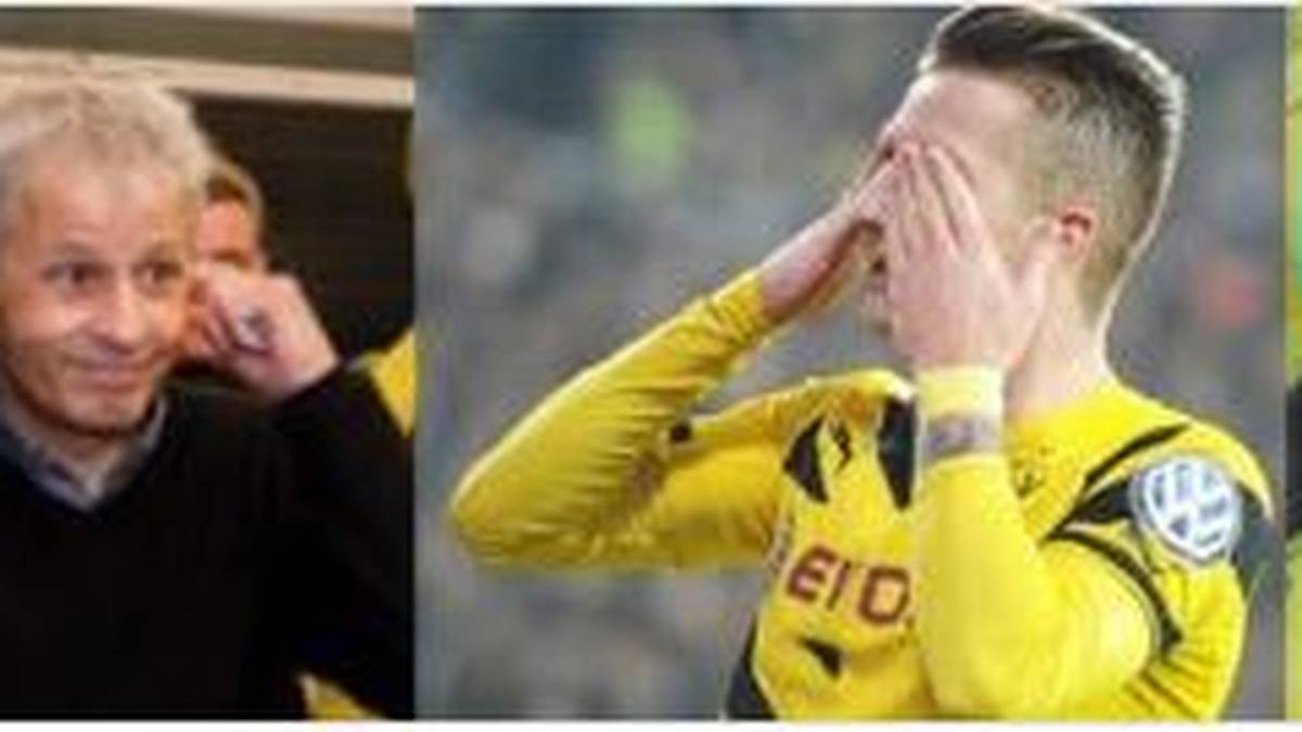 Moment mal: Diese Montage hier mit Marco Reus und Mario Götze (r.)... 