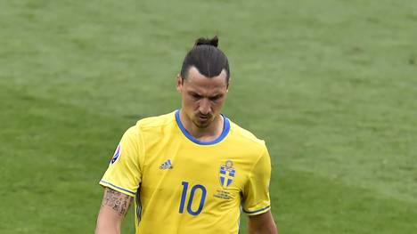 Zlatan Ibrahimovic verabschiedete sich nach der Italien-Niederlage grußlos von den Fans