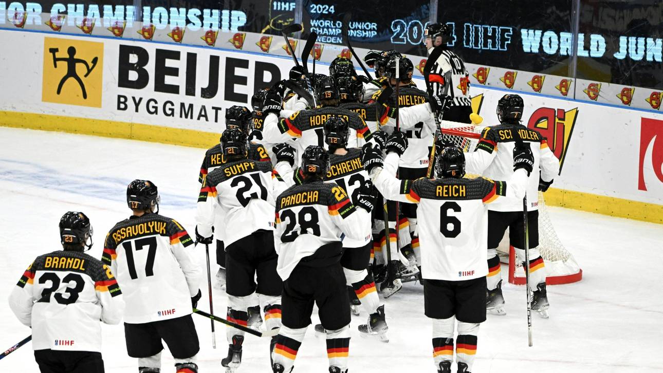 Vor Abstiegsfinale: Eishockey-Junioren mit Zuversicht