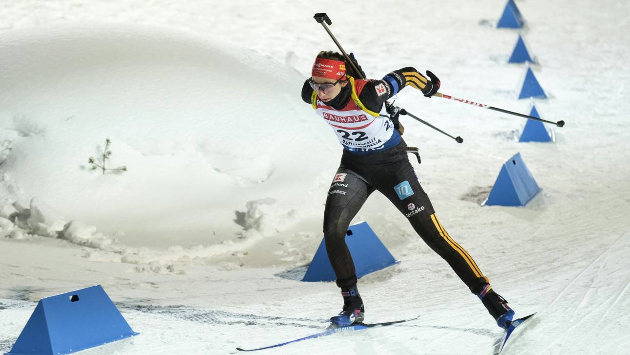 Biathletin Voigt trainiert vor Weltcup-Saison individuell