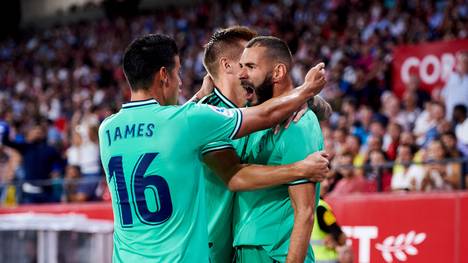 Karim Benzema sorgte für das Siegtor in Sevilla
