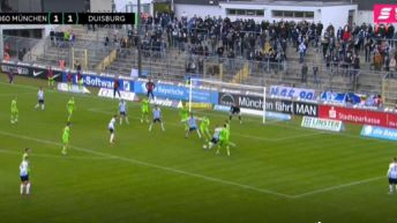 TSV 1860 München - MSV Duisburg: Tore und Highlights | 3. Liga