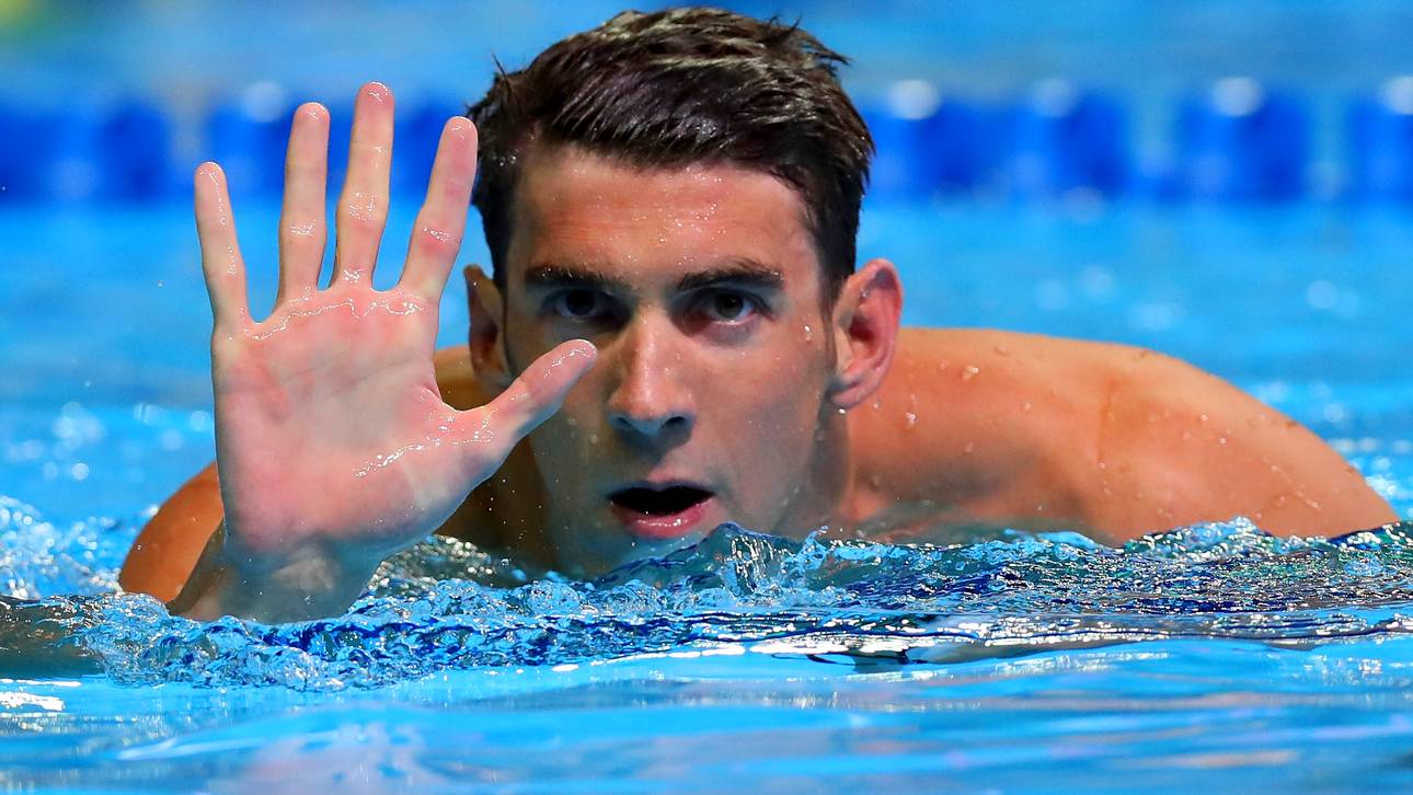 Rekord: Phelps löst Ticket für Rio