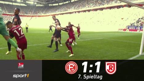 Eine defensiv stabile Leistung hat Regensburg  einen Punktgewinn in Düsseldorf gesichert. Eine VAR-Entscheidung verhindert sogar den Sieg der Oberpfälzer.