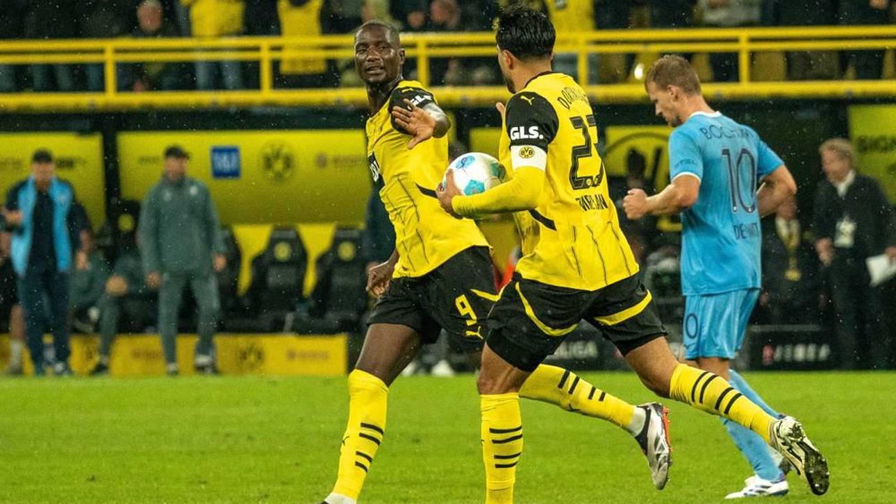 Serhou Guirassy (l.) erzielte einen Doppelpack