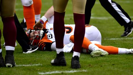 Der Nummer-1-Pick des diesjährigen NFL-Drafts hat sich schwer verletzt. Die Saison ist für Joe Burrow beendet.