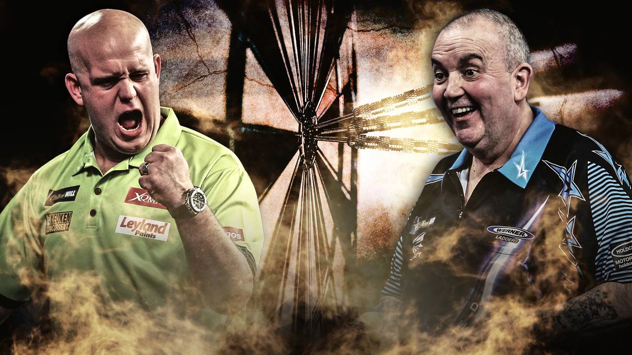Van Gerwen vs. Taylor LIVE auf SPORT1+