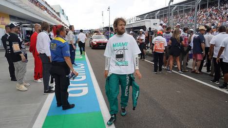 Sebastian Vettel warnte Miami vor dem Klimawandel