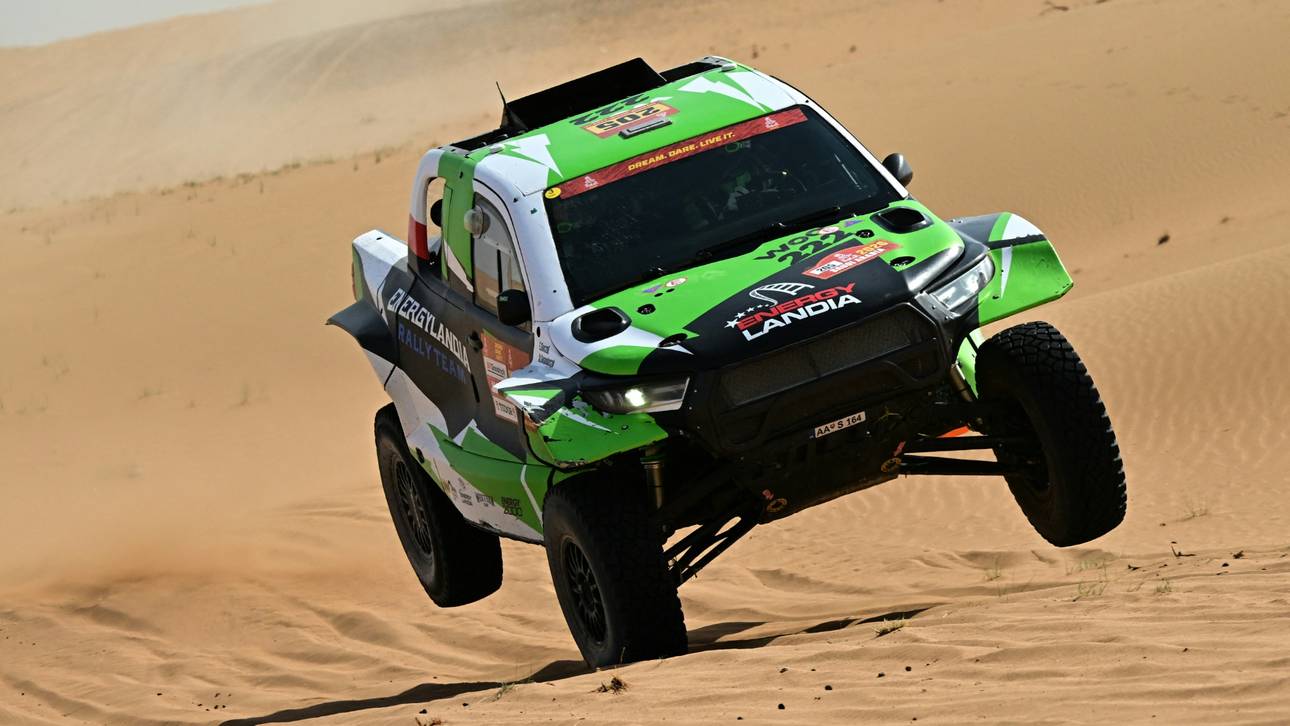 Familienfest bei der Rallye Dakar