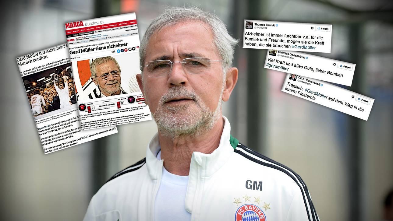 Die Fußball-Welt leidet mit Müller