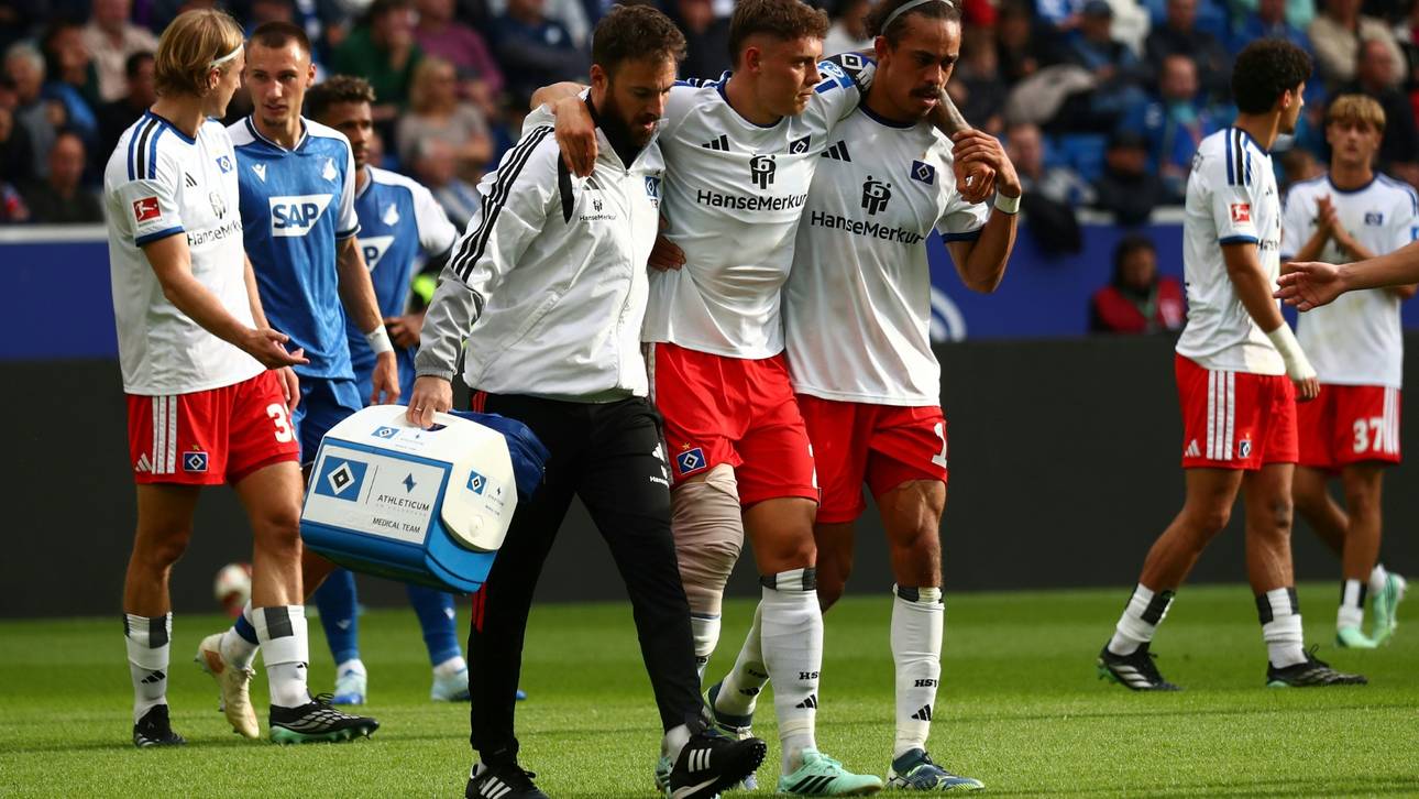 Knieverletzung: HSV-Kapitän Remberg droht langer Ausfall