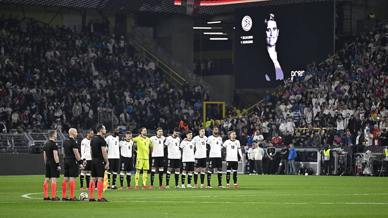 Emotionale Momente bei DFB-Ehrung