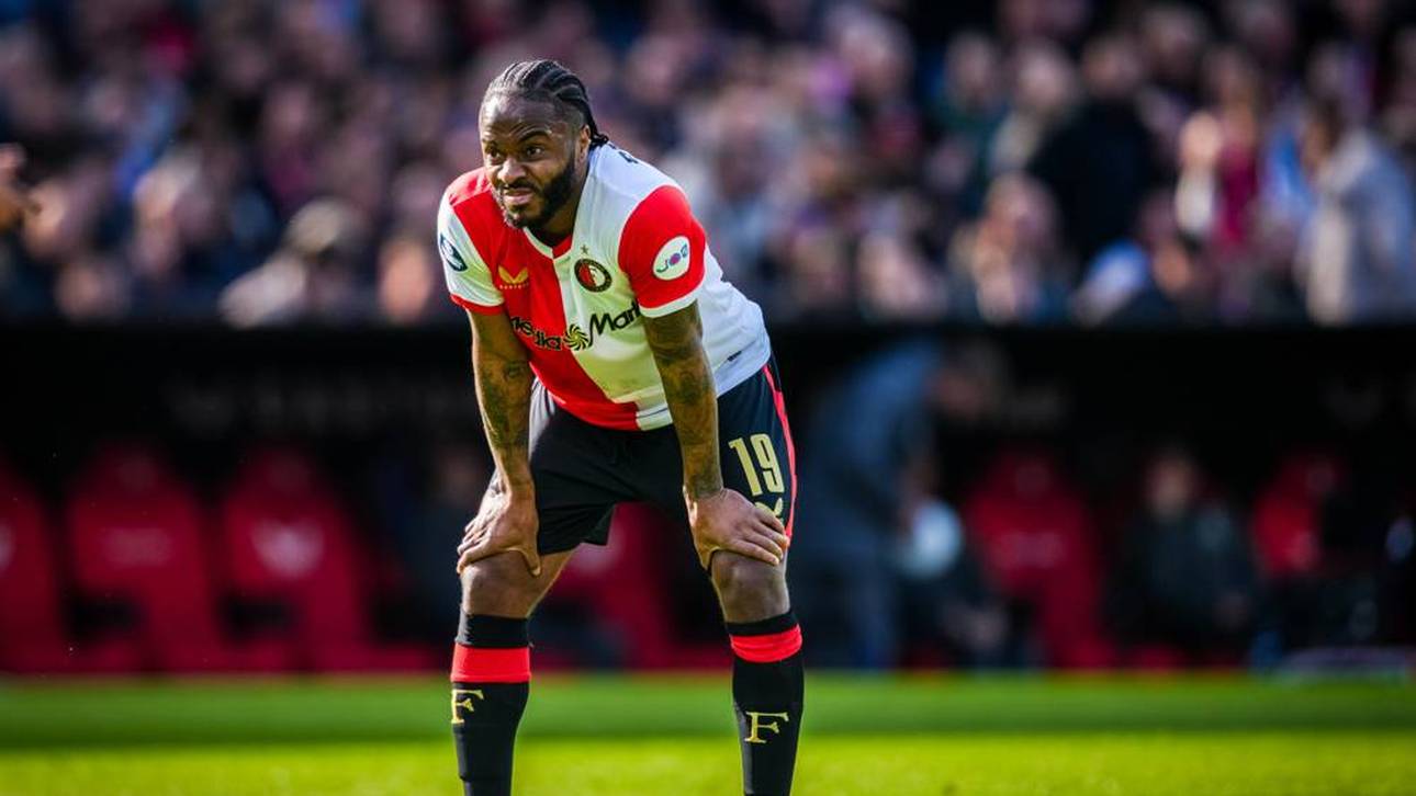 Raheem Sterling im Einsatz für Feyenoord Rotterdam 