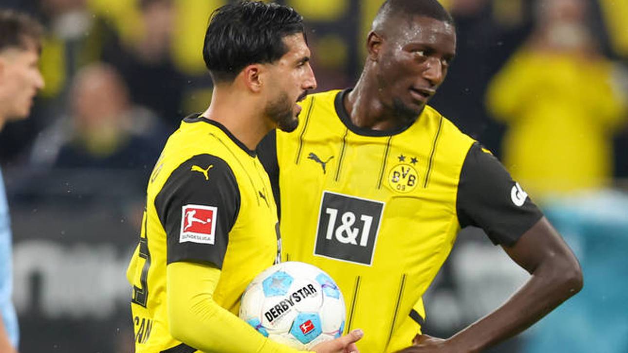 Serhou Guirassy (re.) ist zurück beim BVB - bei Emre Can ist die Lage unklar