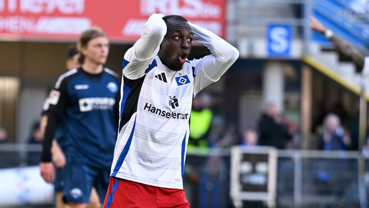 „Beschissen!“ Herber HSV-Dämpfer