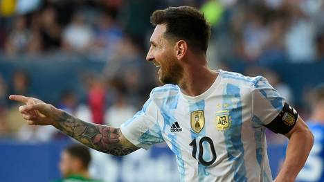 Lionel Messi lieferte gegen Estland eine historische Show ab