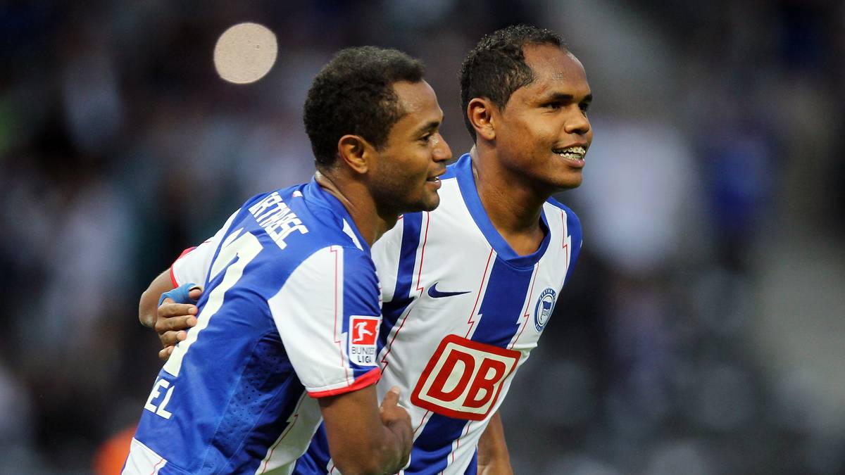 RAFFAEL und RONNY: Von 2010 bis 2012 gingen Raffael (l.) und Ronny (r.) gemeinsam für Hertha BSC auf Torejagd. Ronny, der zuletzt bei Fortaleza spielte, beendete seine Profikarriere. Raffael spielt aktuell bei Borussia Mönchengladbach