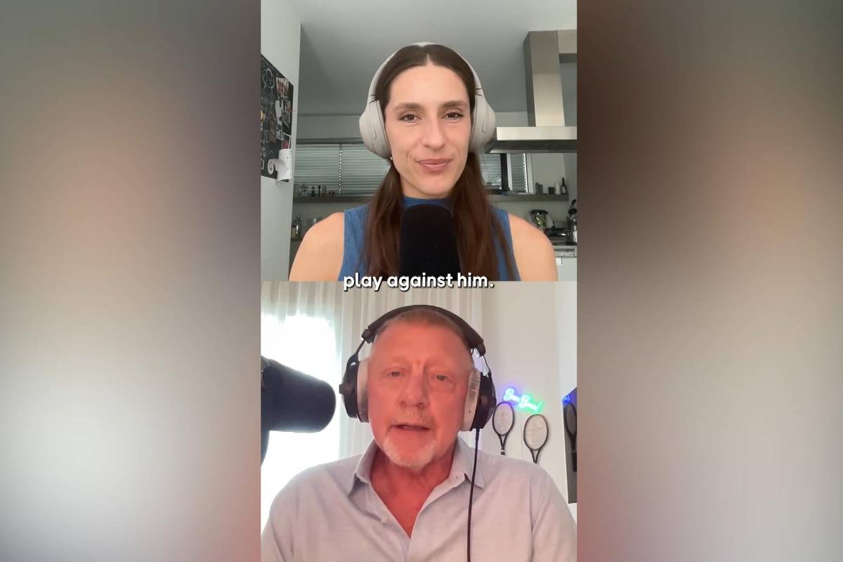 Boris Becker spricht in seinem Podcast über einen Moment, in dem er Novak Djokovic als dessen Trainer die Leviten gelesen hat.