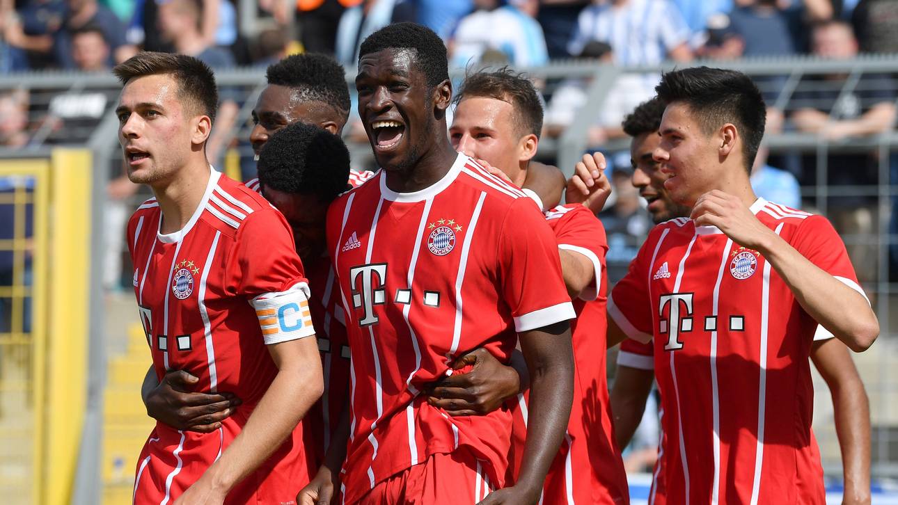 Bayern-Talent vor dem Absprung