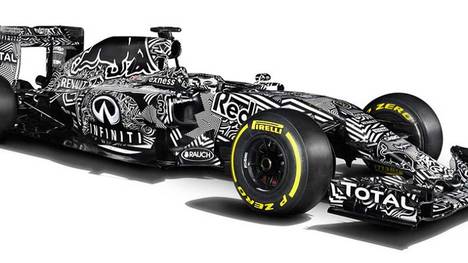 Der neue Red Bull ist komplett in Schwarz-Weiß gehalten