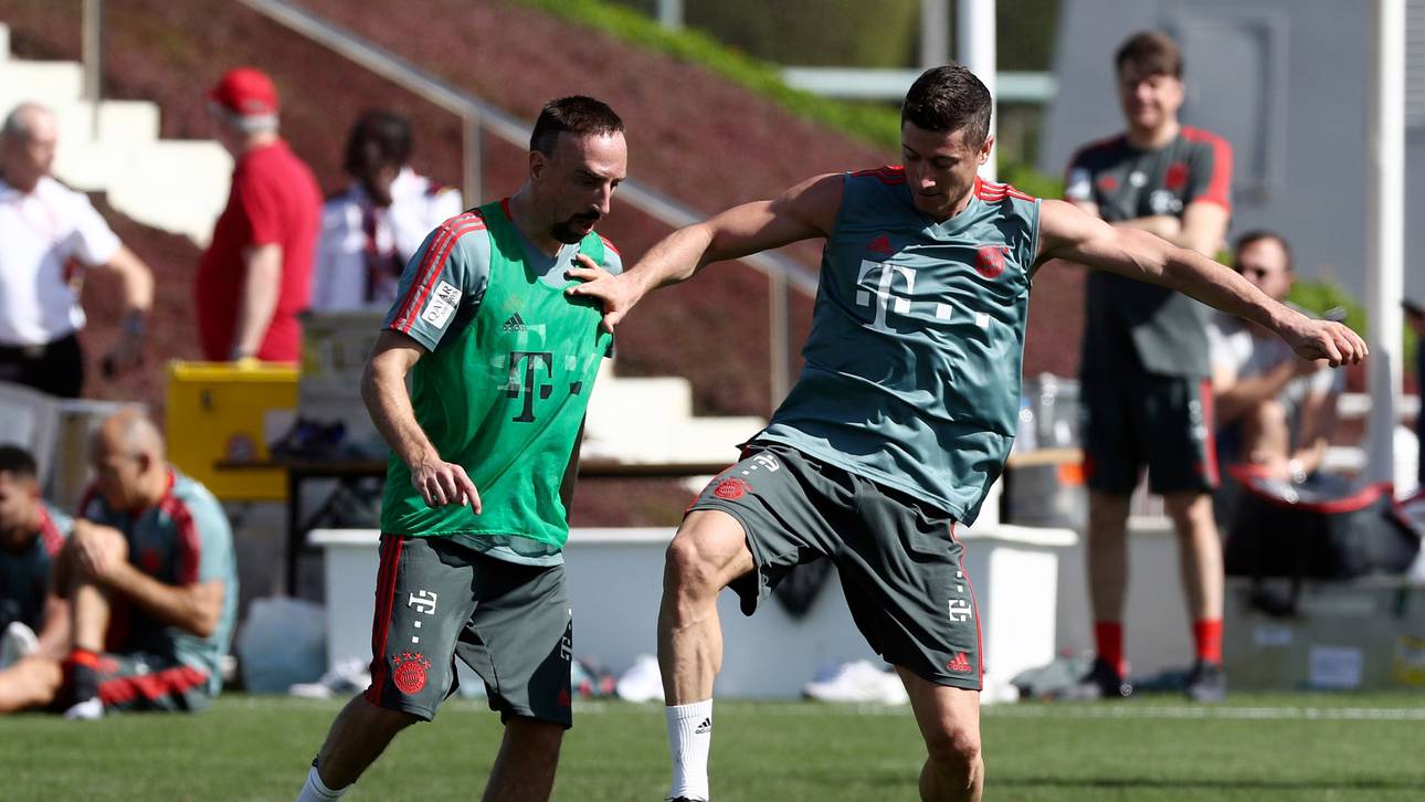 Bayern-Training ohne sieben Spieler