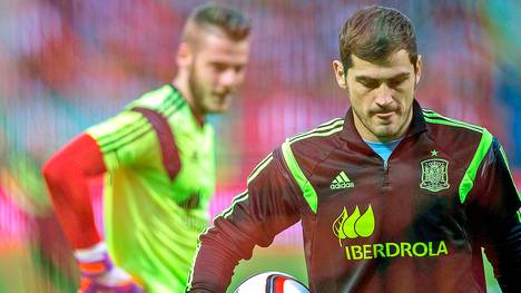 Iker Casillas und David De Gea bei Spaniens Nationalteam