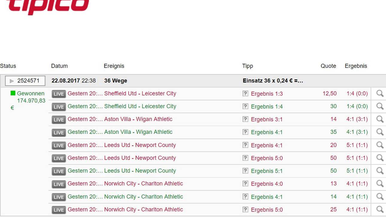 Deutscher Tipper mit Mega-Gewinn