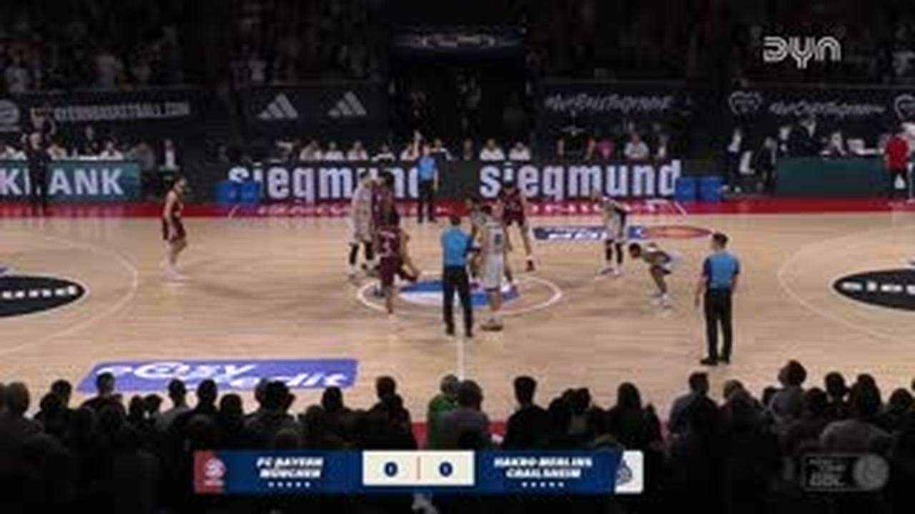 Spiel Highlights zu FC Bayern München Basketball - HAKRO Merlins Crailsheim (4)