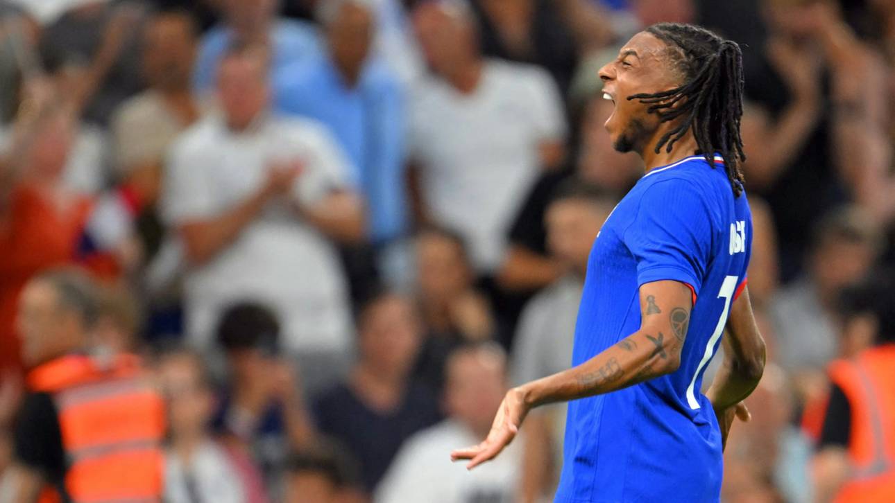 Tor und Vorlage: Olise lässt Gastgeber Frankreich jubeln