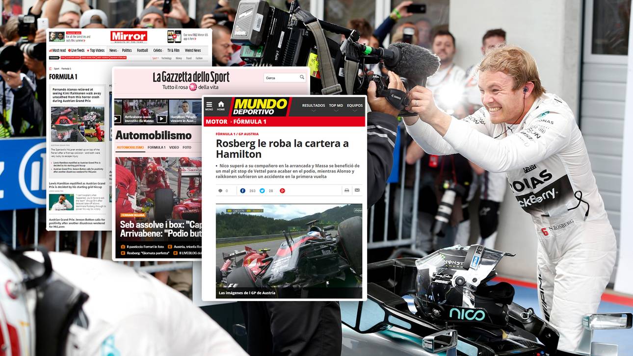 „Rosberg klaut die Brieftasche“