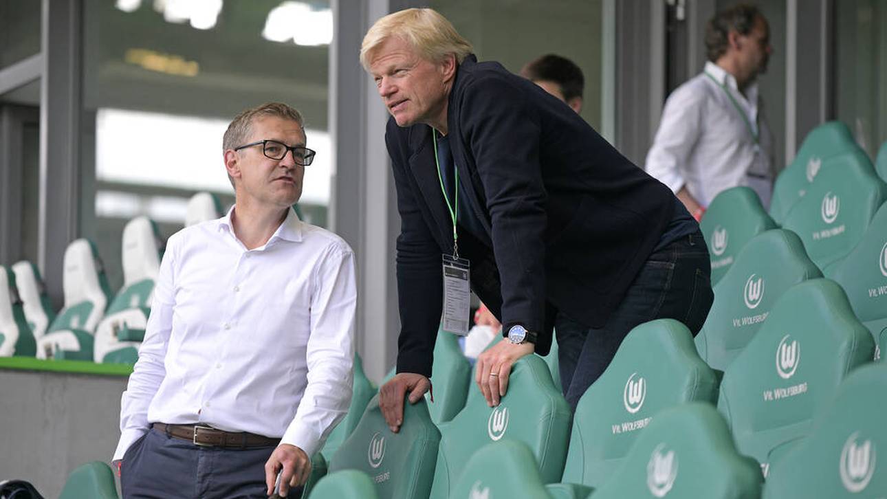 Jan-Christian Dreesen und Oliver Kahn im Juni 2020