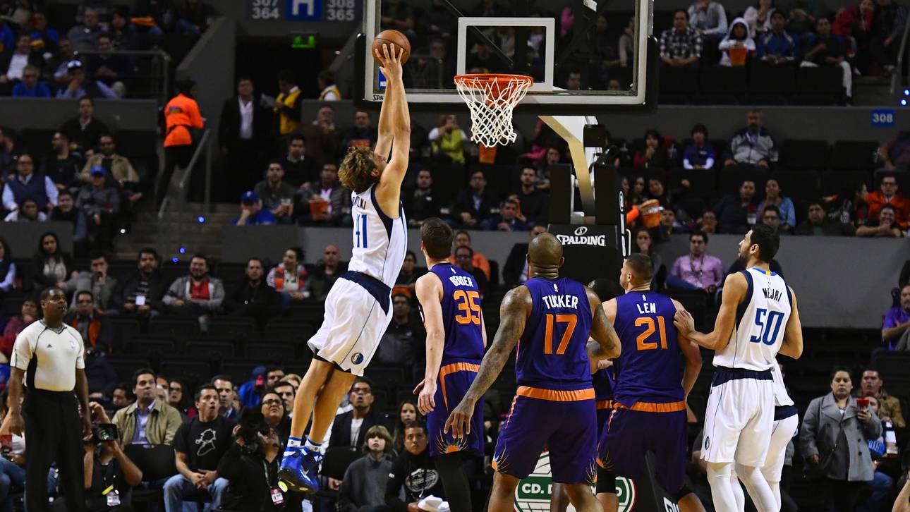 Nowitzki dunkt bei Sieg in Mexiko