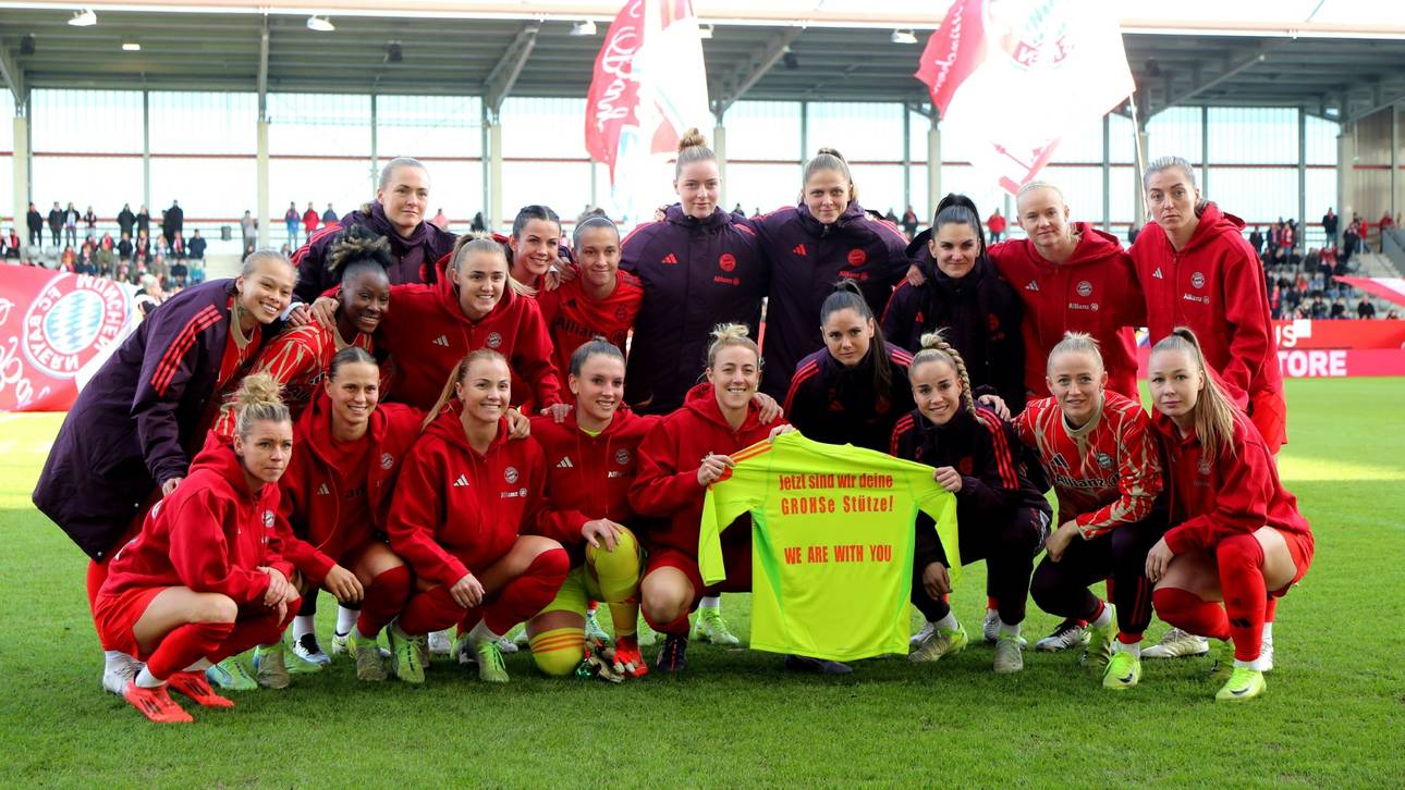 Bayern holen Pflichtsieg mit bewegender Botschaft an Grohs