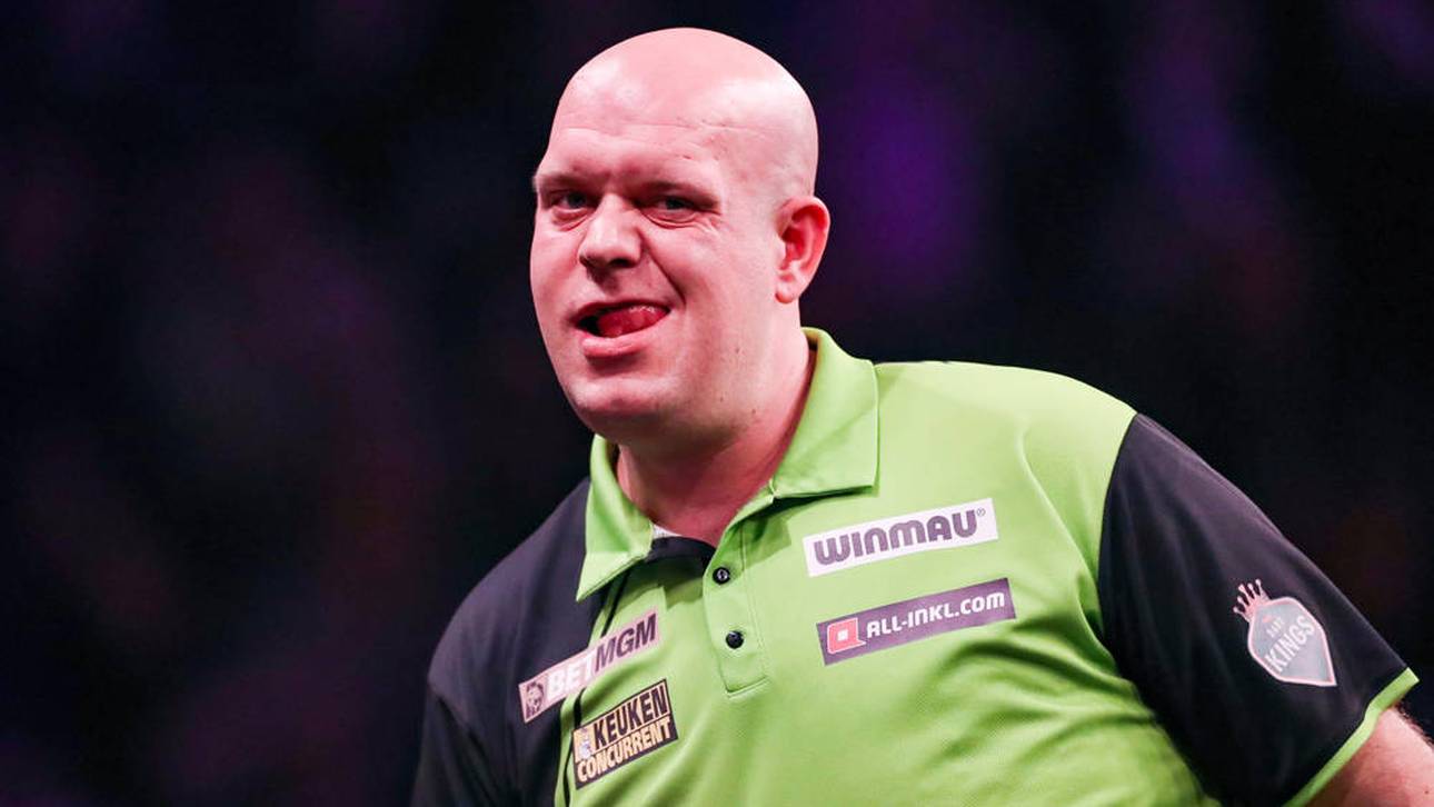 TV-Eklat um van Gerwen