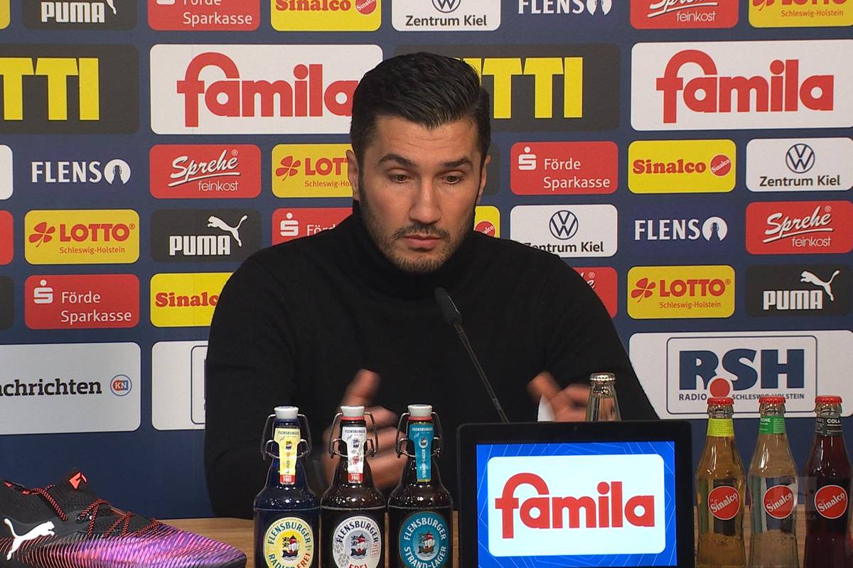 Nach der Niederlage von Borussia Dortmund bei Holstein Kiel lässt BVB-Coach Nuri Sahin auf der Pressekonferenz tief blicken.