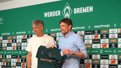 Horst Steffen wurde offiziell als neuer Trainer von Werder Bremen vorgestellt. Auf der Pressekonferenz spricht über seinen Fußball und die Entscheidung für Werder.