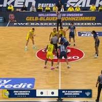 Spiel Highlights zu EWE Baskets Oldenburg - MLP Academics Heidelberg 