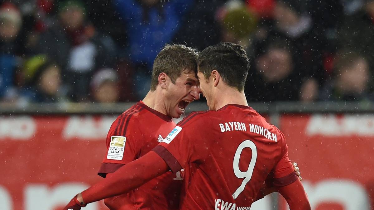 Der Pole weiß, bei wem er sich für sein 20. Saisontor bedanken kann