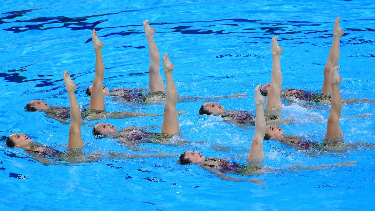 SYNCHRONSCHWIMMEN: Noch nie gab es eine deutsche Medaille bei Olympia, überhaupt waren seit 1992 keine Deutschen mehr im Synchronschwimmen qualifiziert
