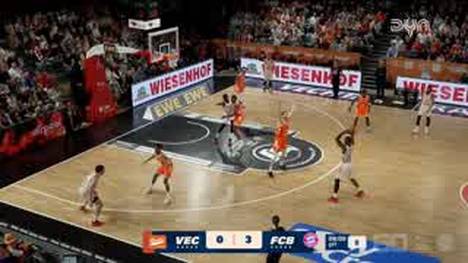 Spiel Highlights zu RASTA Vechta - FC Bayern München Basketball