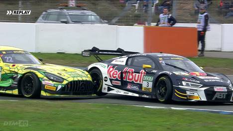 Der Audi-Pilot löst Mirko Bortolotti als Spitzenreiter in der DTM ab und sorgt für ein spannendes Finale auf dem Hockenheimring am Sonntag.