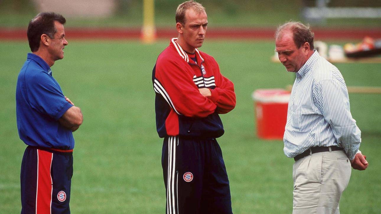 1. BUNDESLIGA 99/00 TRAINING FC BAYERN MUENCHEN