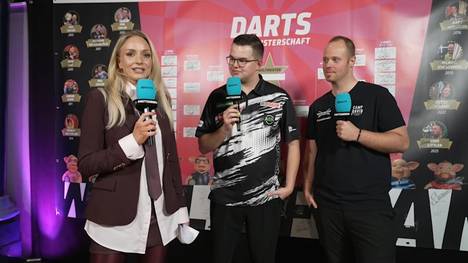 Gian van Veen spricht mit SPORT1 nach seinem Einzug ins Halbfinale der Darts-WM und verrät, welchen Song er unmittelbar vor einem Match hört.