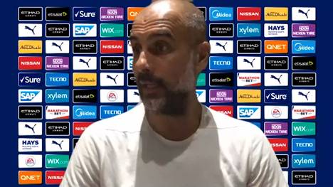 Durch das 1:2 beim FC Chelsea muss Manchester City den Meisterkampf endgültig für beendet erklären. City-Coach Pep Guardiola gratuliert danach Jürgen Klopp und dem FC Liverpool. 