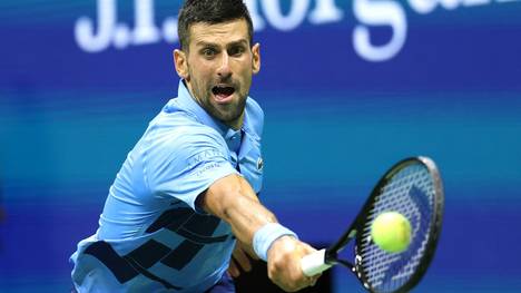 Novak Djokovic steht in der dritten Runde